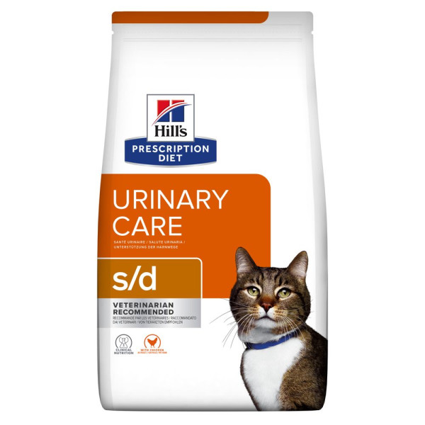 Сухий корм Hill's Prescription Diet Urinary Care s/d (Хіллс) для котів догляду за сечовидільною системою з куркою 1,5 кг