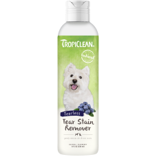Шампунь TropiClean Tear Stain Remover для видалення плям від сліз з ароматом чорниці для собак та котів 236 мл