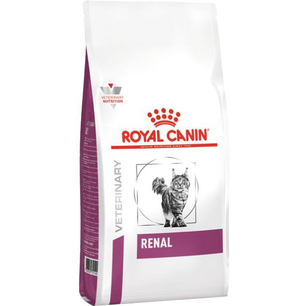 Сухий корм Royal Canin (Роял Канін) Renal Feline для котів Ветеринарна дієта при захворюванні нирок 400 г