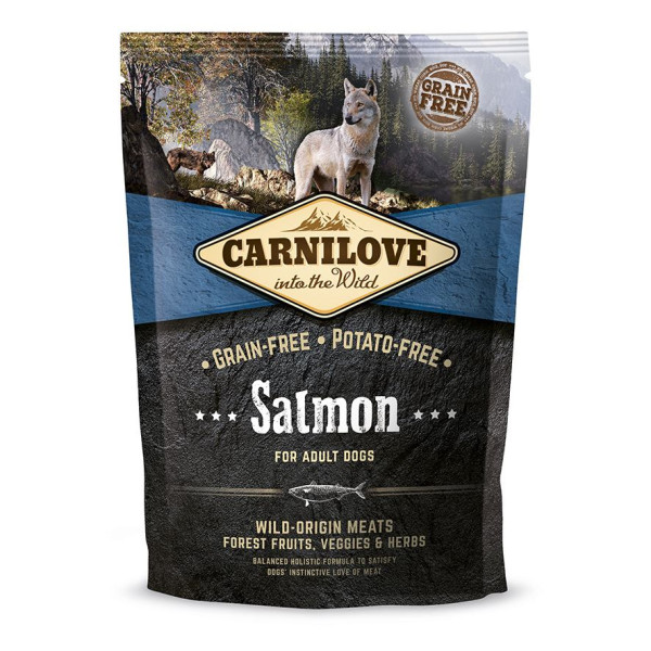 Сухий корм Carnilove Salmon Adult для дорослих собак з Лососем 1.5 кг