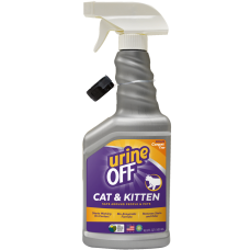 Спрей TropiClean Urine Off для кошенят та котів для видалення органічних плям та запахів 500 мл