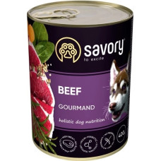Вологий корм Savory Beef для собак смак яловичини 400 г