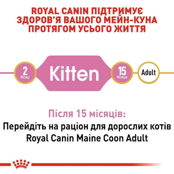 Сухий корм для кошенят породи Мейн-Кун Royal Canin Maine Coon Kitten 400 г
