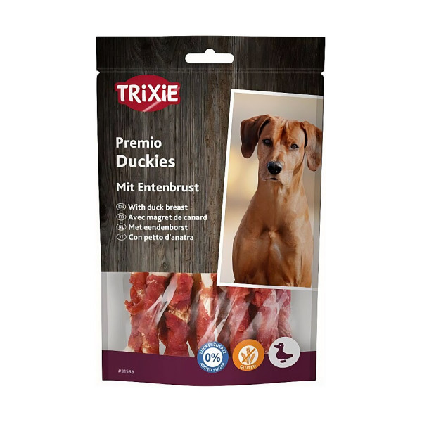 Ласощі Trixie Premio Duckies для собак кісточки з качкою 100 г