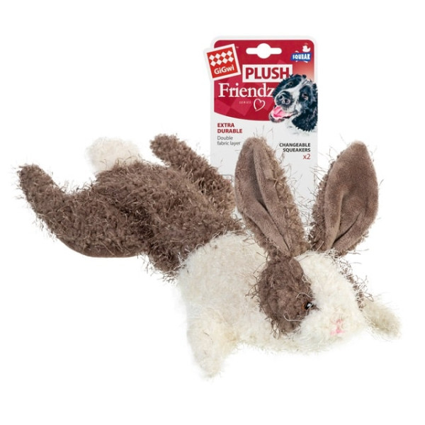 Іграшка для котів Єнот з котячою м'ятою GiGwi Catch&scratch, штучне хутро, котяча м'ята, 8 см