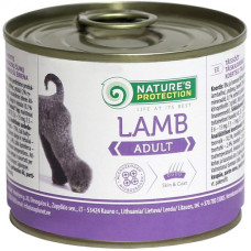 Вологий корм для собак Nature's Protection Adult Lamb для собак ягня 200 г