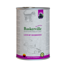 Вологий корм Baskerville (Баскервіль) Holistic для кошенят Телятина з чорницею 400 г