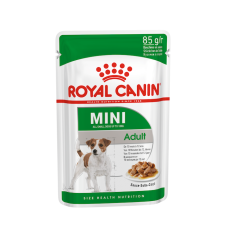 Вологий корм Royal Canin (Роял Канін) Mini Adult для собак малих порід (шматочки в соусі) 85 г