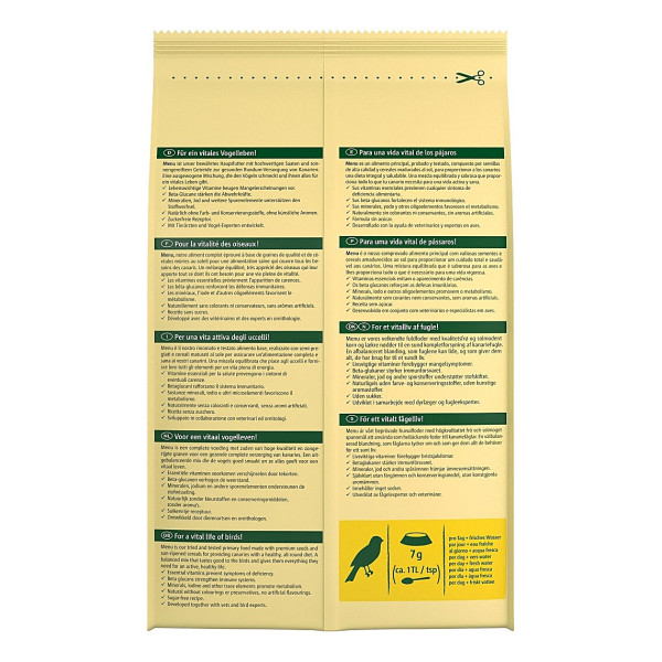 Корм Vitakraft Premium Menu Perle для канарок 500 г