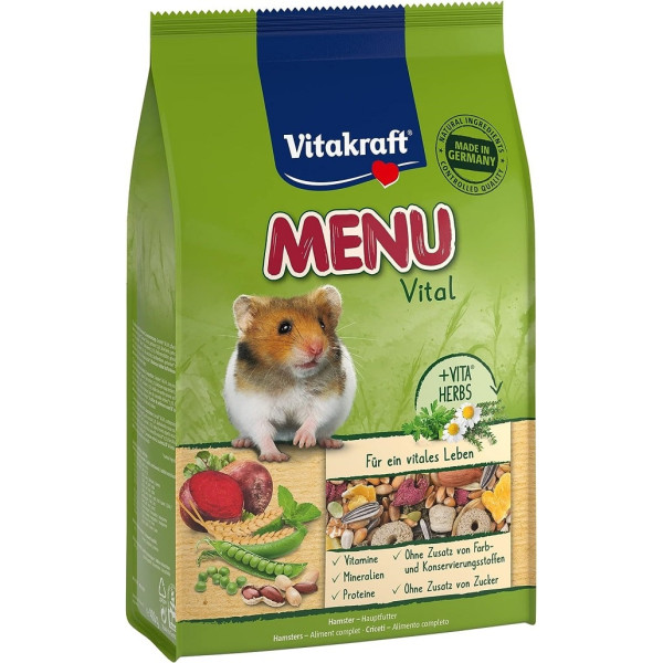 Корм Vitakraft Menu Vital для хом’яків 400 г