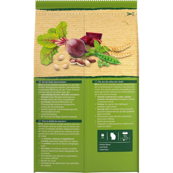 Корм Vitakraft Menu Vital для хом’яків 400 г