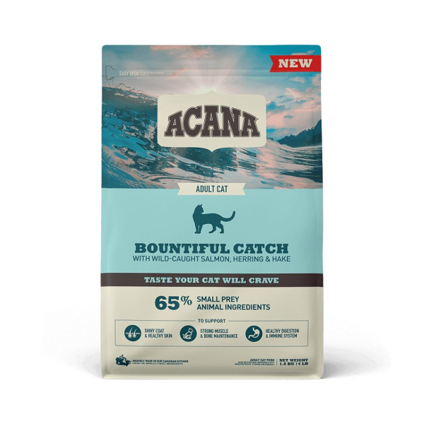 Сухий корм ACANA (Акана) Bountiful Catch Cat зі смаком риби для кішок 1.8 к