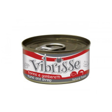 Вологий корм Croci Vibrisse для кішок тунець креветки 70 г