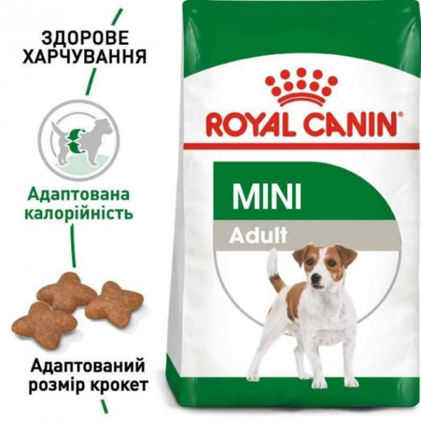 Сухий корм Royal Canin (Роял Канін) Mini Adult для собак малих порід 800 г